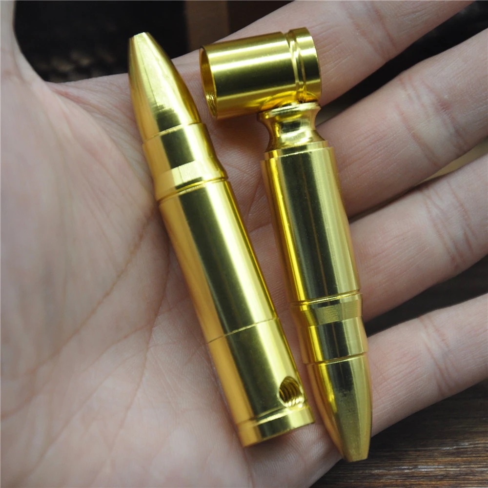 Metal “bullet” pipe Sweed