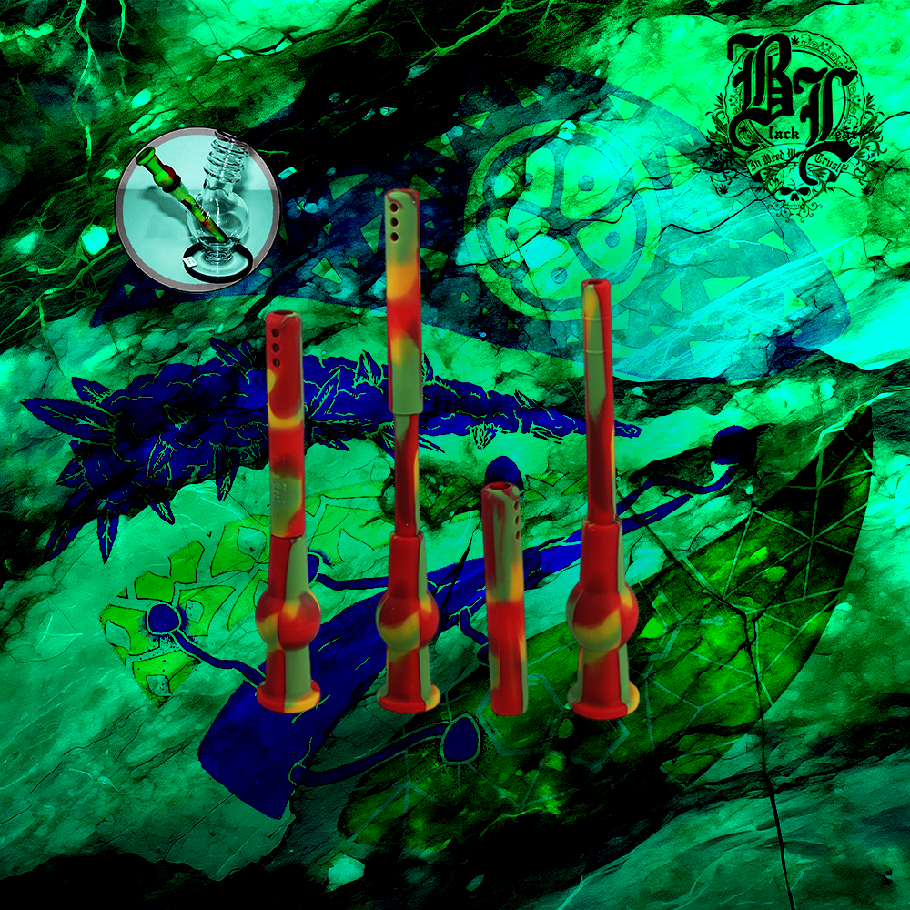 Black Leaf ‘Rasta’ Silicone