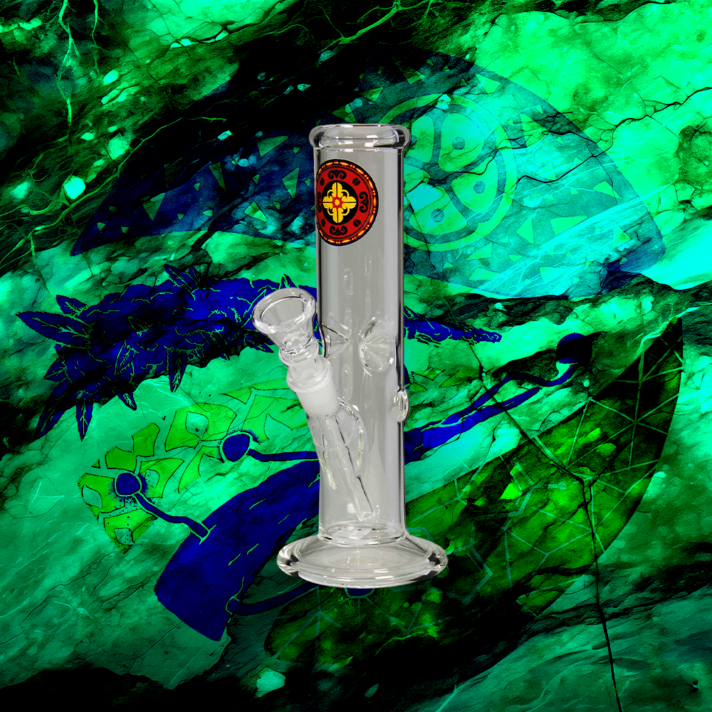 ‘Mandala’ Cylinder Ice Bong