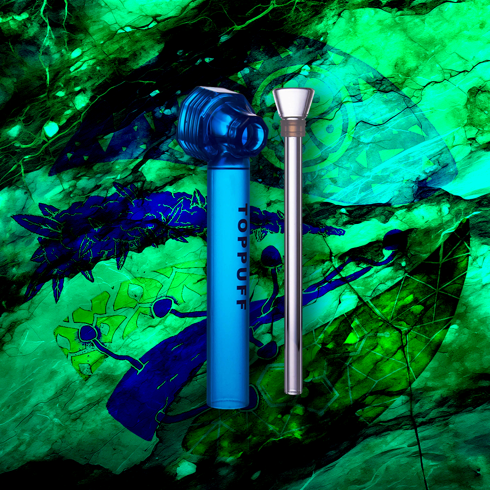Top Puff Blue